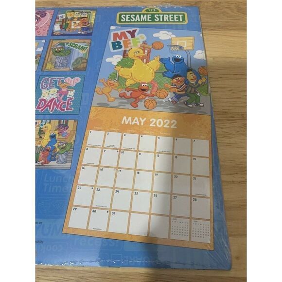 Sesame Street Wall Calendar 2022 16 Month Wall Cal - Picture 6 of 6